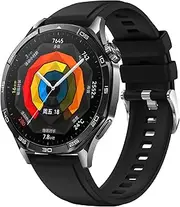[HAYONLIY] 22mm Silicone Strap Compatible with Huawei Watch GT5/GT4/GT3/GT2 46mm/Samsung Galaxy Watch 46mm/Galaxy Watch 3 45mm/Gear S3 Frontier/Classic for Men Women,Breathable Sports Replacement Strap