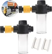 2 Pack Flush Mixer Boat Engine Liquid Flow Valve for Salt Remover,Mixer Applicator to Flush Outboard and Inboard Engines Connects with Garden Hose, Spray Nozzle, Engine Flusher