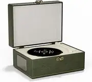 Yintiny Portable CD Player with Bluetooth, Wireless Remote, Leather Casing