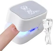 Gel Light for Nail Polish | Portable Digital Display Manicure Light,Multifunctional Manicure Tool Dryer Lamp for Girlfriend, Wife