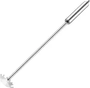 BBQ Grill Scrape Tool,Stainless Steel Gadgets Tool,Barbecue Tool Grate Scrape Gadget Grill Cleaner for Party