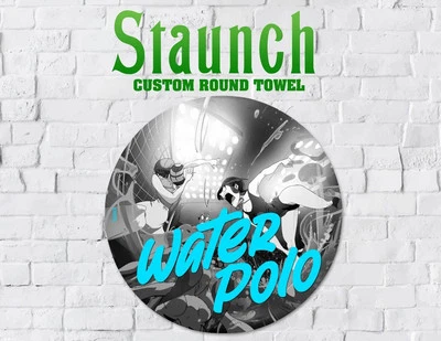 Staunch - Wild Round Towel BLUE