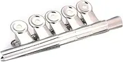 2024 5 Pack 31MM Nail Pinching Clips C Curve Stainless Steel Acrylic Nail Pincher Tool