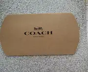 New COACH Brown empty Gift Box