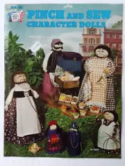 Pinch And Sew Character Dolls Doll Making Patterns Instructions 1975 Craft Book