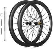 700C 50mm Carbon Fiber Bicycle Wheel Set Super Light for Road Bike