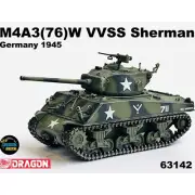 1/72 US M4A3 76W VVSS Sherman Tank 1945 Military Tank Vehicles Model 63142