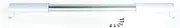 Camco 42186 White Screen Door Cross Bar