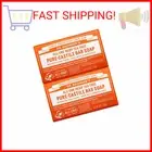 Dr. Bronner's - Pure-Castile Bar Soap (Tea Tree, 5 ounce, 2-Pack) - Made with Or