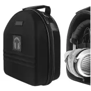 Geekria Hard Shell Large Headset Case for Full-Size Over-Ear Headphones (Black)