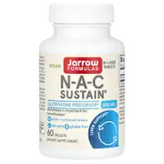 Jarrow Formulas, Vegan N-A-C Sustain, 600 mg, 60 Tablets