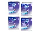 Dial Lavender & Jasmine Antibacterial 4oz. Bar Soap, 3 Count - Pack of 4