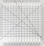 Quilt Cutting Ruler, 5 in 1 Quilt Cutting Ruler, Charming Shape Cutting Quilting Ruler and Template