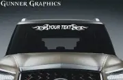 Fits Ford Bronco Custom Windshield Decal Flames 9 designs to choose from
