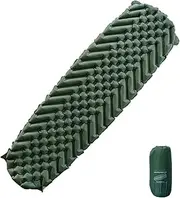 Inflatable Camping Bed - Outdoor Tent Mattress Blow up Sleeping Mats - Travel Air Mattress, Comfortable Self-Inflating Sleeping Pads for Backpacking, Hiking