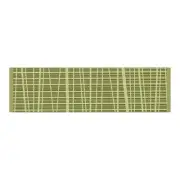 Kaplan Early Learning Sense of Place Carpet Runner - Green - 2' X 8'