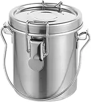 HEALSOPTHY 1Pc Painting Washing Bucket Leakproof Oil Paint Wash Barrel for All Brush Durable Art Tool for Easy Cleaning and Happy Drawing