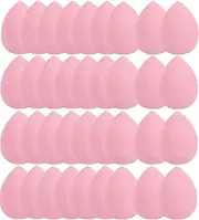40pcs Mini Makeup Sponge Set Small Beauty Sponges, Soft Blender Puff for Foundation Sponge Puff Portable Makeup applicators Disposable Sponge Makeup Latex-free for Women and Grils