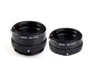 KIPON Macro Adapter with Helicoid Tube for Nikon F Lens to Fuji X X-Pro1 Camera