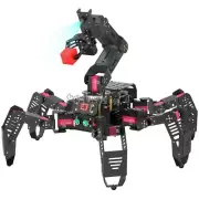 SpiderPi Pro Hexapod Robot Smart Robot w/ AI Robotic Arm for Raspberry Pi 4B 4GB