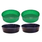 Garden Sieve Compost Sieve 4 Pack Rock Garden Sieve Sand Sieve Set H2Z12351