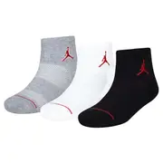 Kid's Jumpman Quarter Socks (3 Pack)