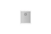 CARYSIL Enigma N100N Granite Kitchen Sink - 370 x 460mm Single Bowl - Snova White - Top/Under Mount