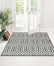 Tivddikun Indoor Door Mat, Front Door Mats for Entryway, 32"x48" Non Slip Absorbent Resist Dirt Entry Rug, Doormat Indoor Entrance, Machine Washable