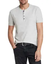John Varvatos Jordan Jacquard Henley
