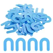 100Pcs Horseshoe Shim Tile Spacers Wall Floor Tile Plastic 1/16 Inch Blue