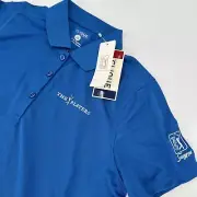 THE PLAYERS Championship Polo Shirt Women’s Large Blue Performance TPC Sawgrass