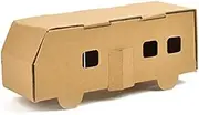 DIY Toys Cardboard Bus Playhouse Indoor Playhouse Cardboard Houses Plane Halloween Costume Bus
