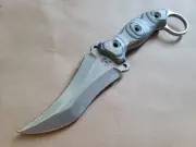 Busse Custom Shop Triceratops, Stonewashed INFI, Black And Tan G-10