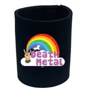 Death Metal Raindow - Funny Novelty Stubby Holder