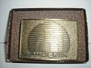 Brand New Caterpillar Tractor Vintage Phoenix Proving Ground Belt Buckle NIB