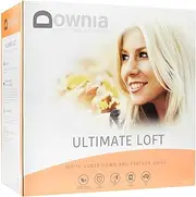 Downia Ultimate Loft White Goose Down and Feather Quilt, White, Single