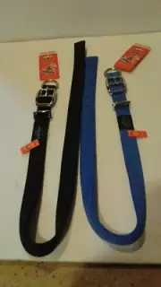 X-Large or Large ROGZ Dog Collar 2 PLY 1" & 3/4" Wide Heavy Duty Hardware
