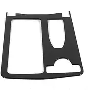 Center Console Cup Holder Bezel Trim Scratch Resistant Replacement for C‑Class W204 Stylish Look (Glossy Black)