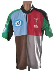 HARLEQUINS ENGLAND RUGBY UNION SHIRT KOOGA SIZE M ADULT