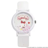 在飛比找買動漫優惠-♥小花花日本精品♥HelloKitty粉色白色下午茶造型手錶