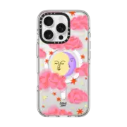 iPhone 16 Pro Clear Case MagSafe Compatible Cloudy Moon