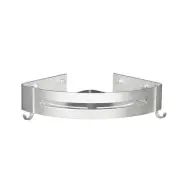 Punch Corner Shower Shelf Organizer Strong Adhesive and Waterproof