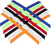 [ASAKKURA] 24pcs Sports Headband Sport Head Ties Unisex Tie Headbands Sport Headbands for Men Fashion Headbands Basketball Headbands for Women Men Headband Head Bands Sports Tie Headband