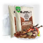 OldSoul Professional Bubble Waffle Mix | Crispy | Chocolate | 10 Lbs | 56 Waffle