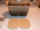 Le Creuset Heritage Brown .8L Pate Terrine with Press