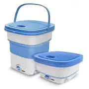 Portable Mini Washing Machine Lightweight Collapsible Bucket - Perfect for