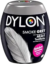 DYLON Smoke Grey All-in-1 Fabric Dye (350g) Machine Dye for Fresh and Intense Colours