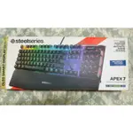 售賽睿 STEELSERIES APEX7鍵盤 青軸中文版 台南市區可面交