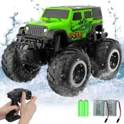 Amphibious Remote Control Car Toys for Boys 2.4GHz 1:16 All Terrain Off-Road RC
