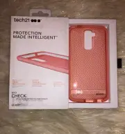 Tech21 Evo Check Ultra Thin Protection Case for LG K10 Rose Pink NEW